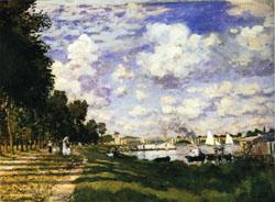 Claude Monet The dock at Argenteuil china oil painting image